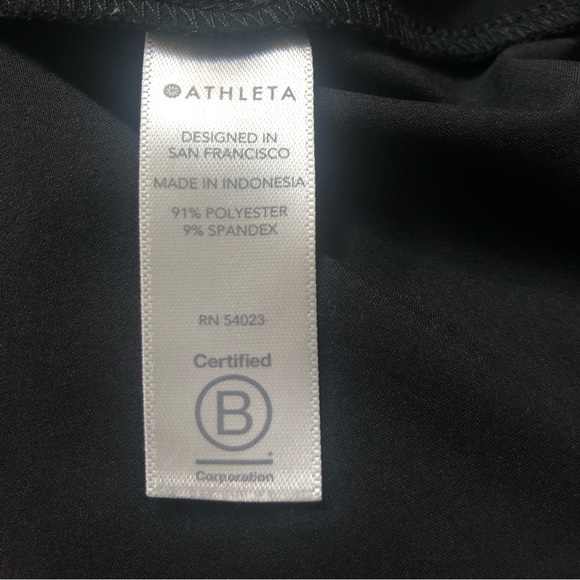 Athleta metropolis drawstring elastic waist jogger pant in black size 10T EUC - Picture 10 of 10